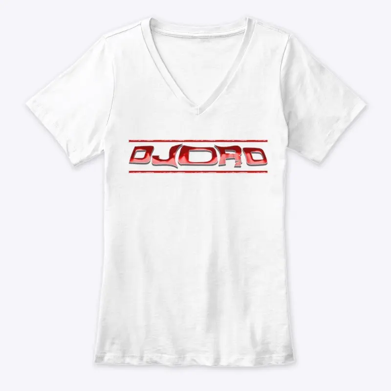 DJ DR.O Womens V-Neck T